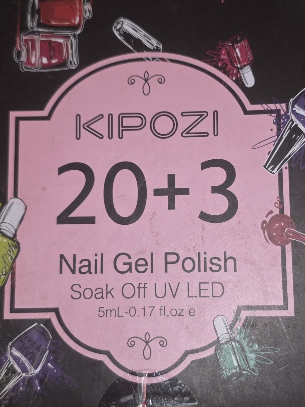 20+3 Nail Gel Polish Set - Pink